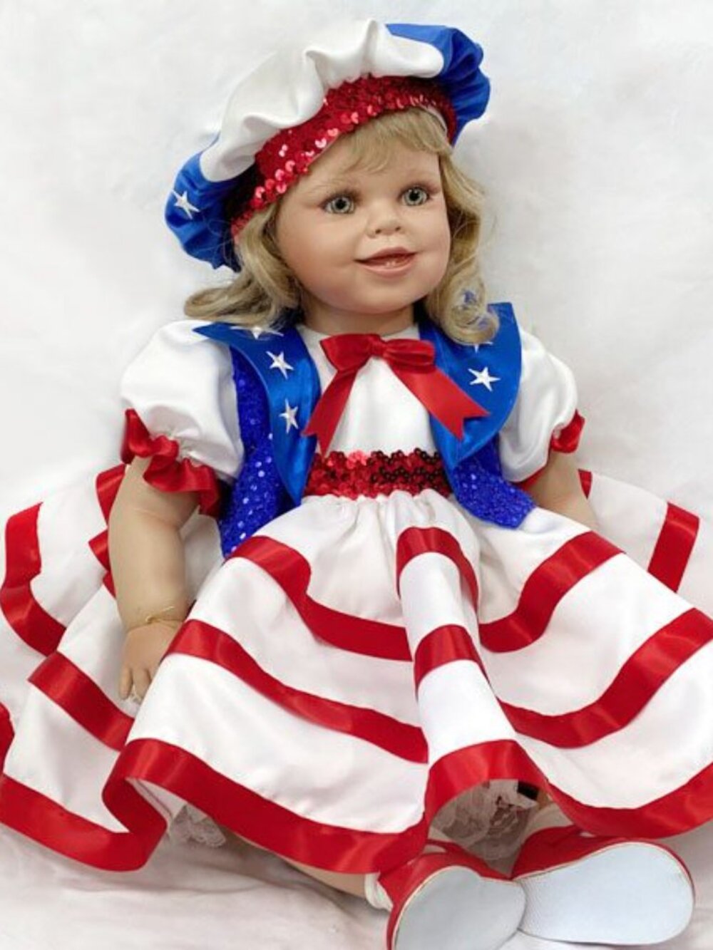 Virginia Turner "LIBERTY" Patriotic Doll Limited Edition 2001